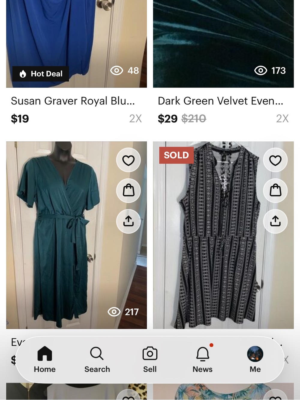 BUNDLE OF 3 Summer/Fall Dresses 2X